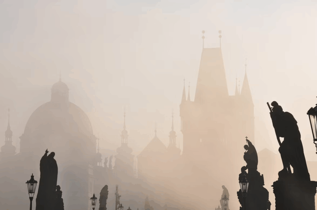 silhouette-photography-of-statues