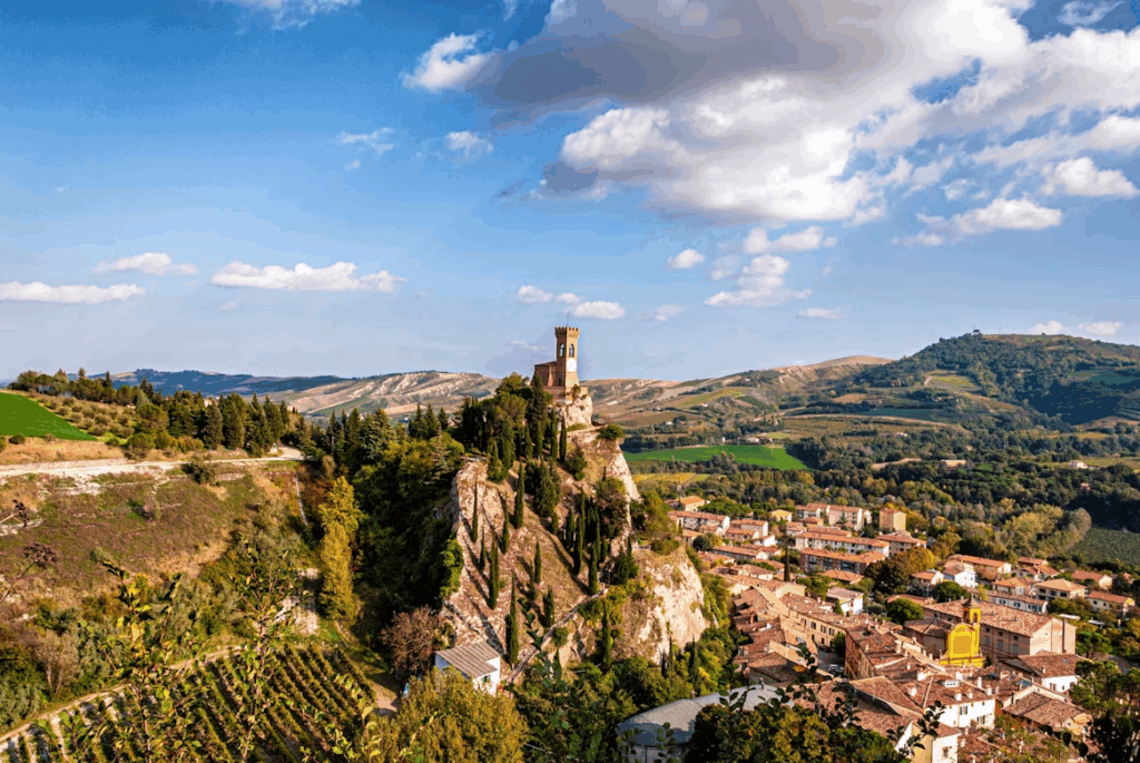 a-scenic-view-of-a-small-town-on-a-hill