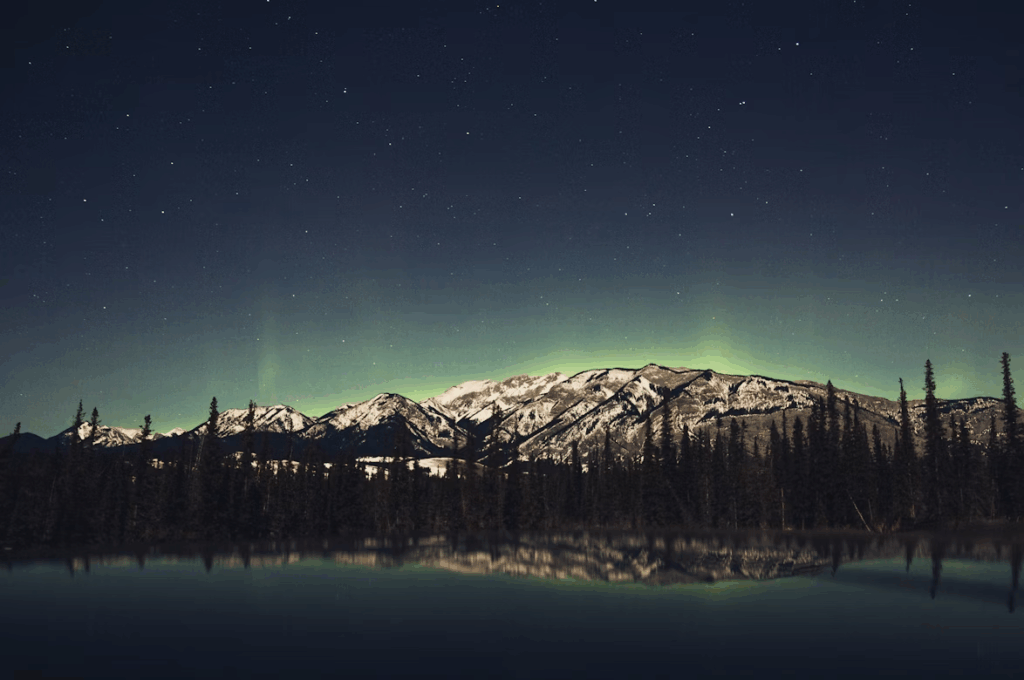 reflecting photography mountain