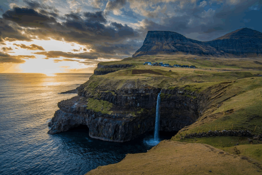 10 stunning Facts Why Faroe Islands Are a Dream Photo Spot 1 stunning-sunset-over-mulafossur-waterfall-faroe-islands.
10 stunning Facts Why Faroe Islands Are a Dream Photo Spot