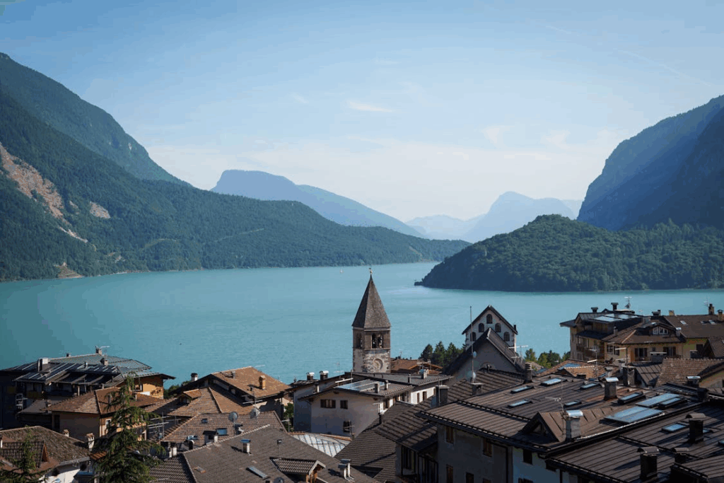 Top 9 Best Traditional Villages in the Italian Alps Revealed 4 scenic-view-of-molveno-lake-with-italian-village