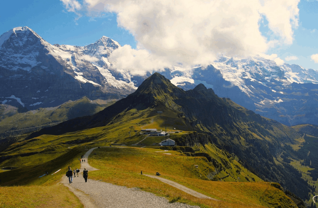alpine-mountain-landscape-tops-snow